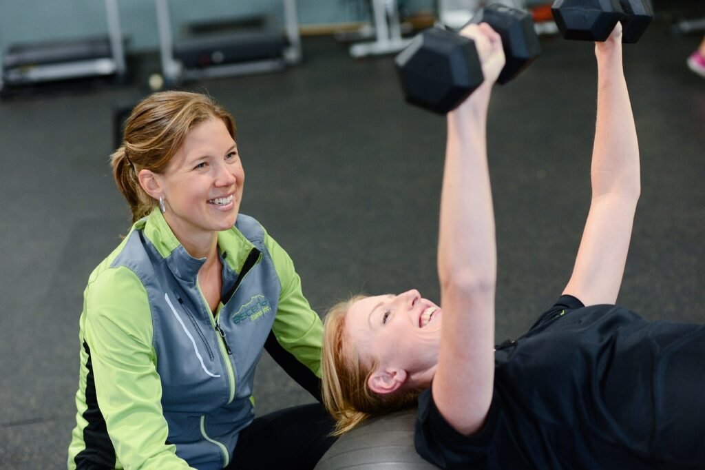 Training with gym partner